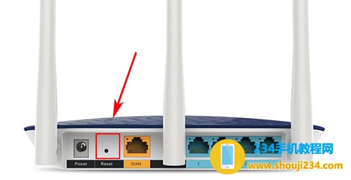 TP-Link TL-WR886N 无线路由器恢复出厂设置方法图解详细教程